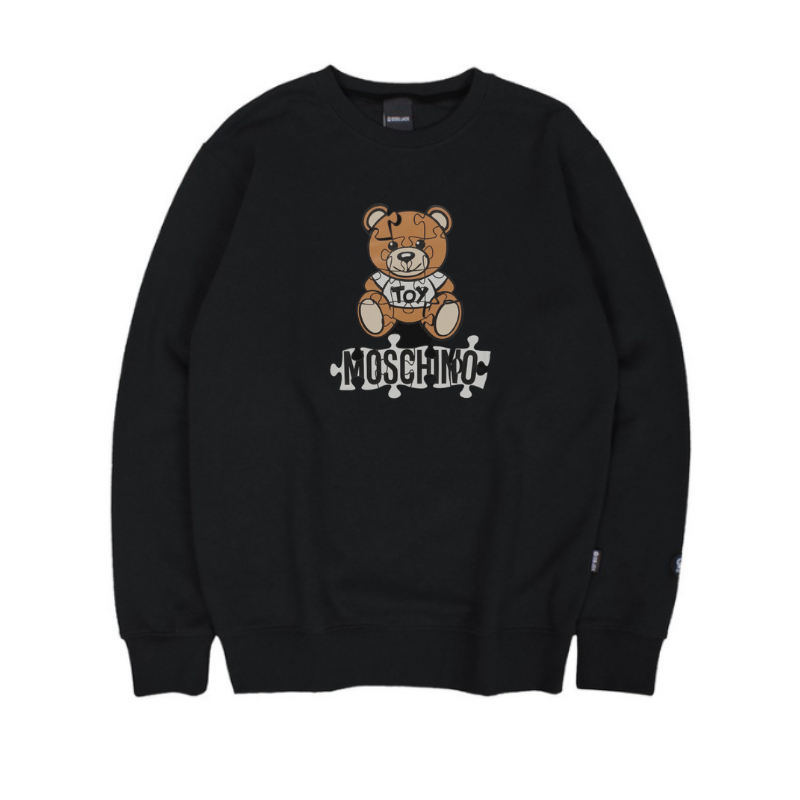 SWEATER CREWNECK PRIA WANITA DISTRO COLOUR FULL BEAR PREMIUM UNISEX