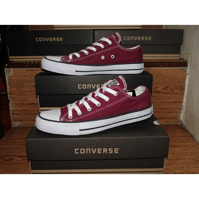 Sepatu Kets Maroon Allstar Sneakers Converse All star Pria Wanita Sepatu Casual Sepatu Pria