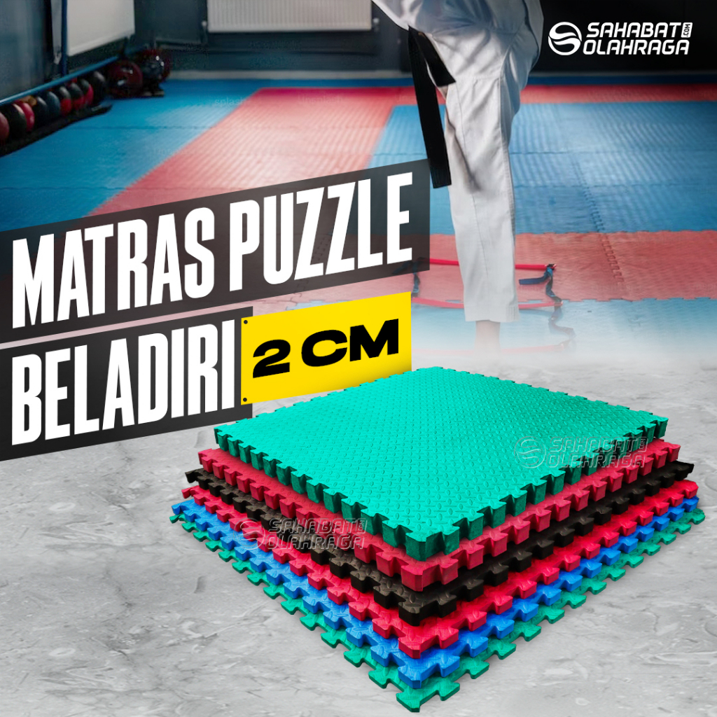 Matras Beladiri Puzzle 2 cm(karate,silat,taekwondo)