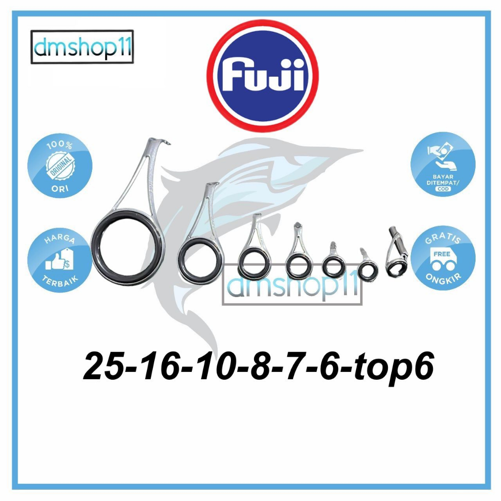 RING GUIDE FUJI CCLYOG - RING GUIDE FUJI SET SPINNING