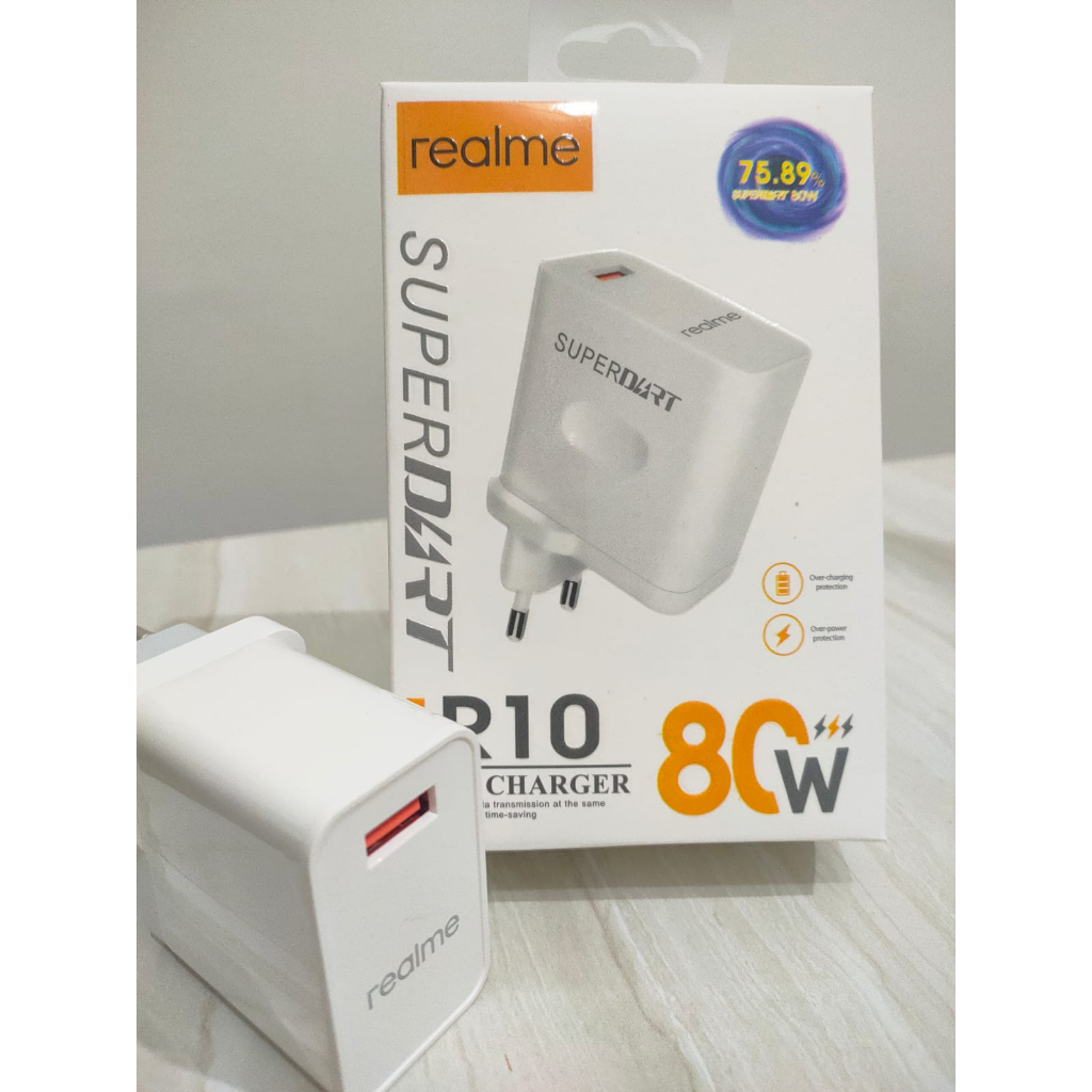 Batok Charger/Travel Adaptor 80W Super VOOC