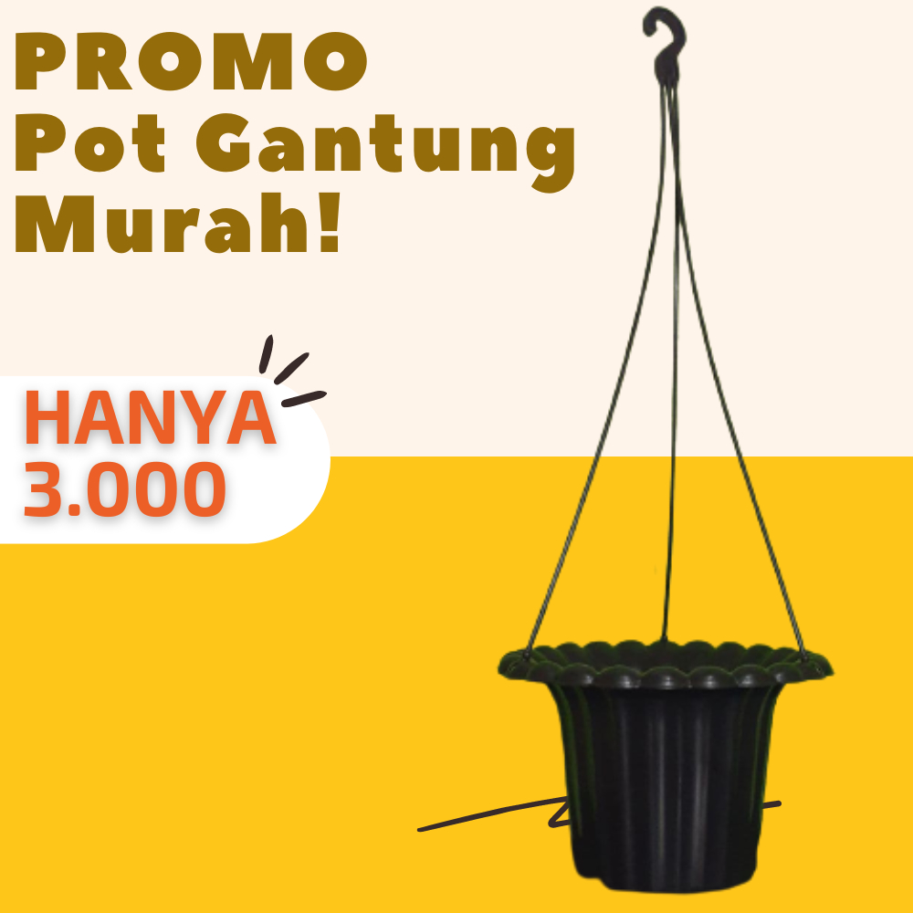 PROMO TERMURAH Pot Gantung Renda 20