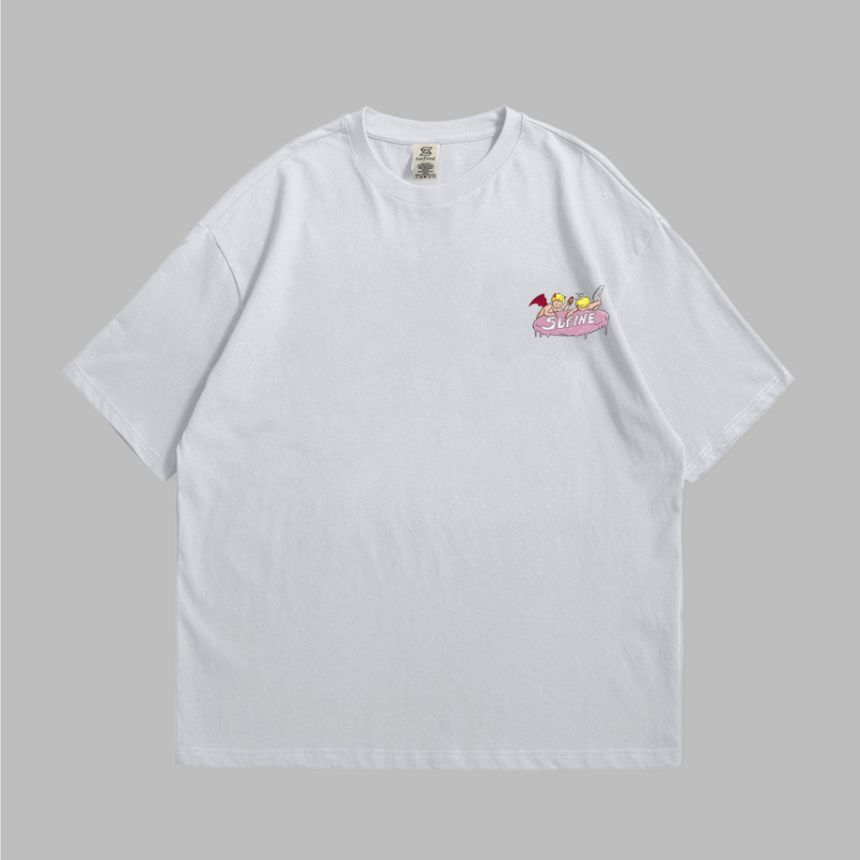 Sufine Cotton Oversized Tshirt Angel 03 - Kaos Oversized