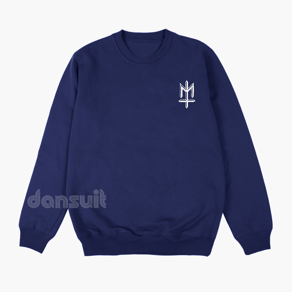 Sweater Pria/Wanita Sweater Size M - XXXL Sweater Crewneck MATERNAL DISASTER Bahan Tebal Premium