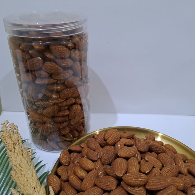 

KACANG ALMOND PANGGANG KEMASAN TOPLES 450GR ORIGINAL IMPORT BLUE DIAMOND ALMONESIA RENYAH GURIH FRESH SIAP MAKAN GROSIR MEDAN