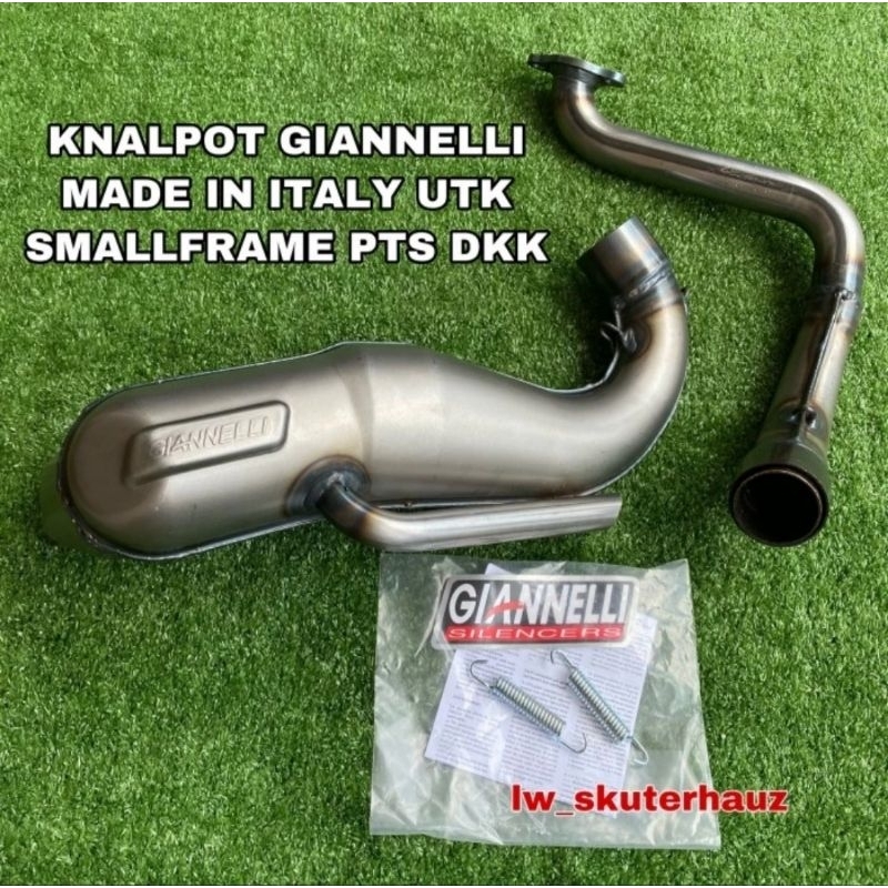 Knalpot Gianelli utk smallframe pts dkk