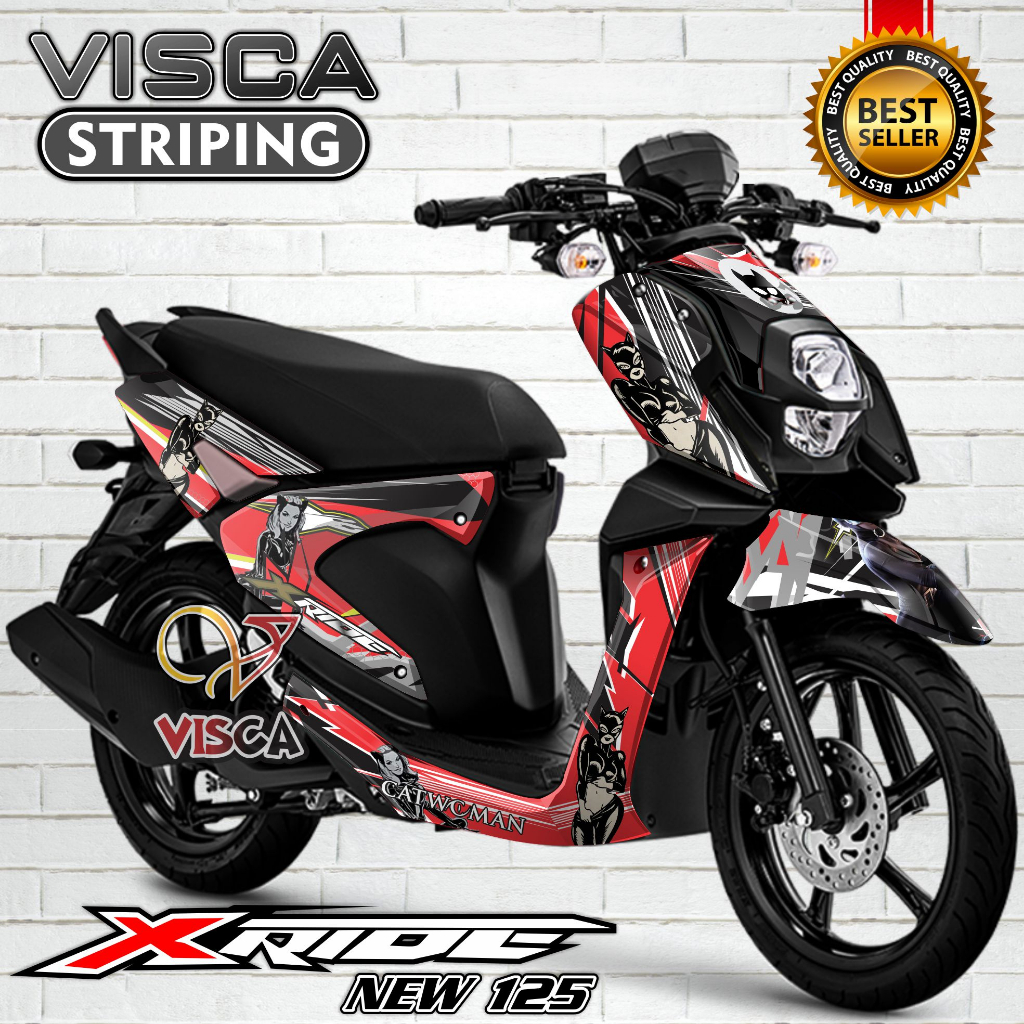 (PROMO SPECIAL) Decal X Ride 125 - Stiker X Ride 125 - Dekal X Ride 125 Full Body - Striping X Ride 
