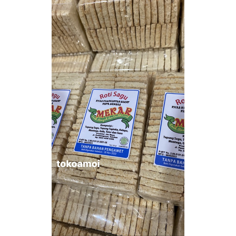 

ROTI SAGU MEKAR/ROTI SAGON KHAS KALIMANTAN BARAT