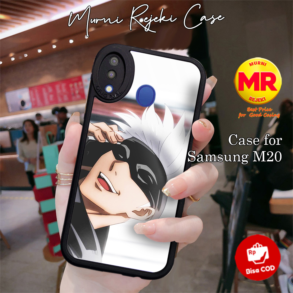 Casing Hp Samsung M20 Case Samsung M20 Motif GOJO02 Case lucu Casing Samsung Case Anime Softcase Har