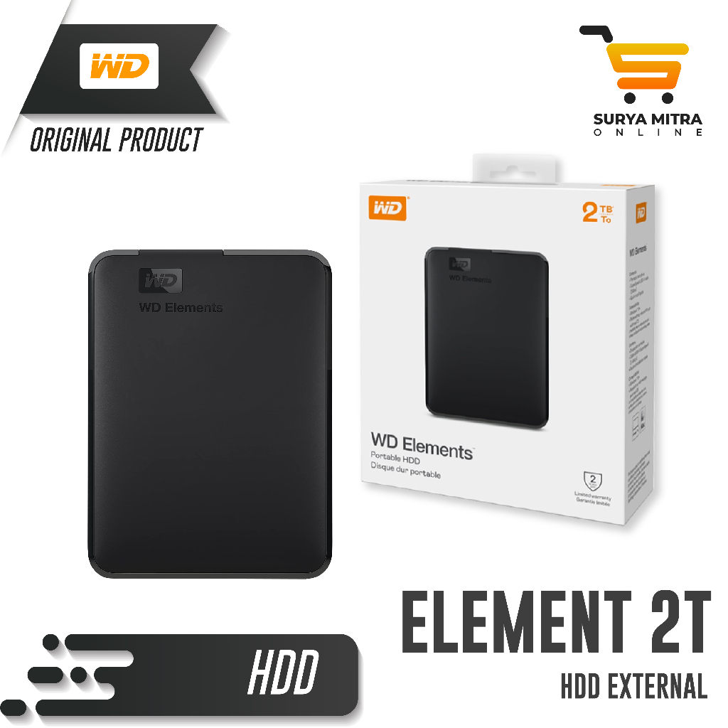 Hardisk Eksternal WD Element 2TB