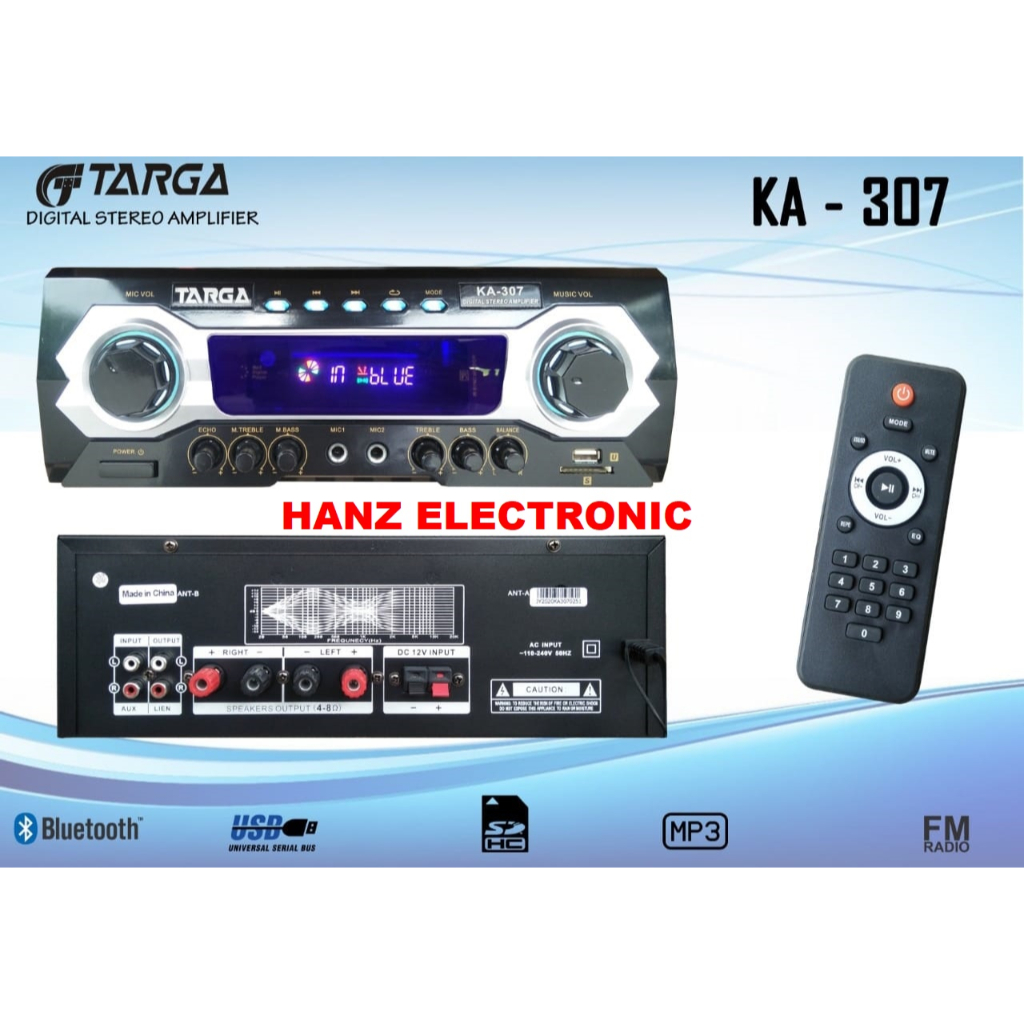 AMPLI TARGA KA 307 ORIGINAL AMPLIFIER TARGA KA 307 ORIGINAL