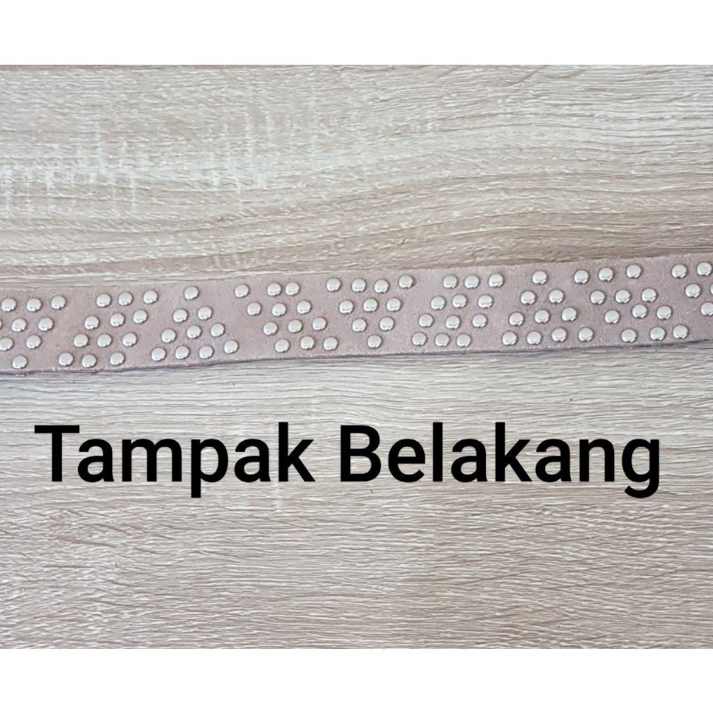 SABUK KULIT PERMATA BLING BLING