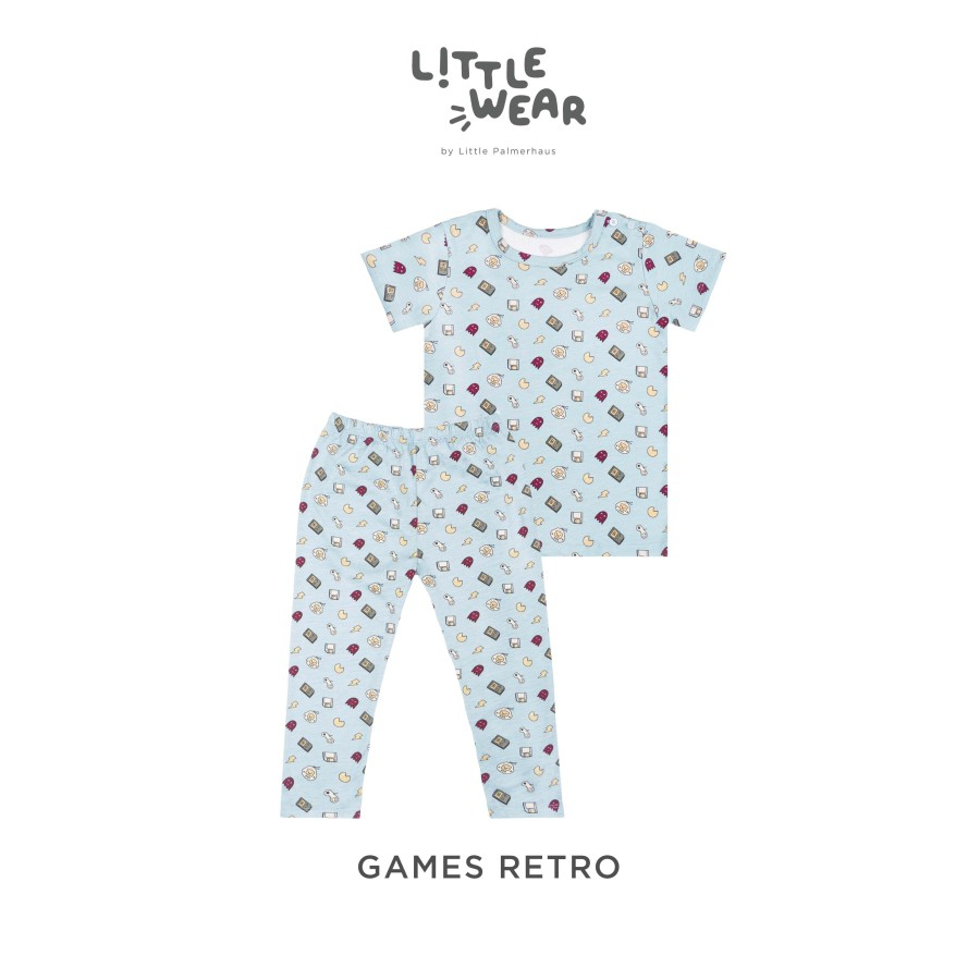 Baju Bayi Setelan Pendek Panjang Piyama Anak Little Palmerhaus Little Wear Attire Set 1-5 Tahun