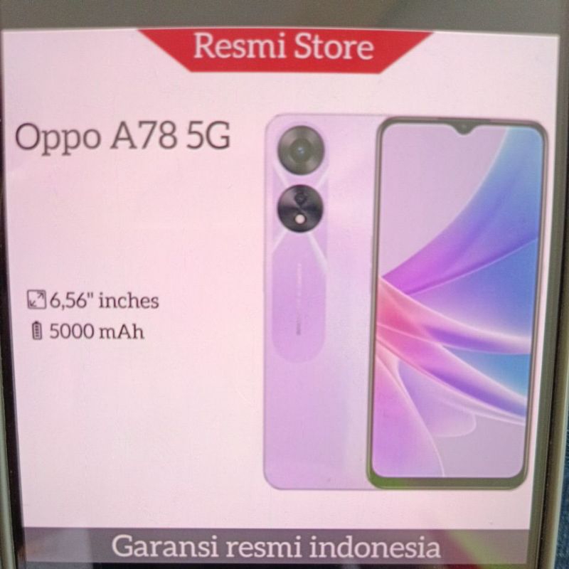 Smartphone Oppo A78 5G 8Gb/128GB