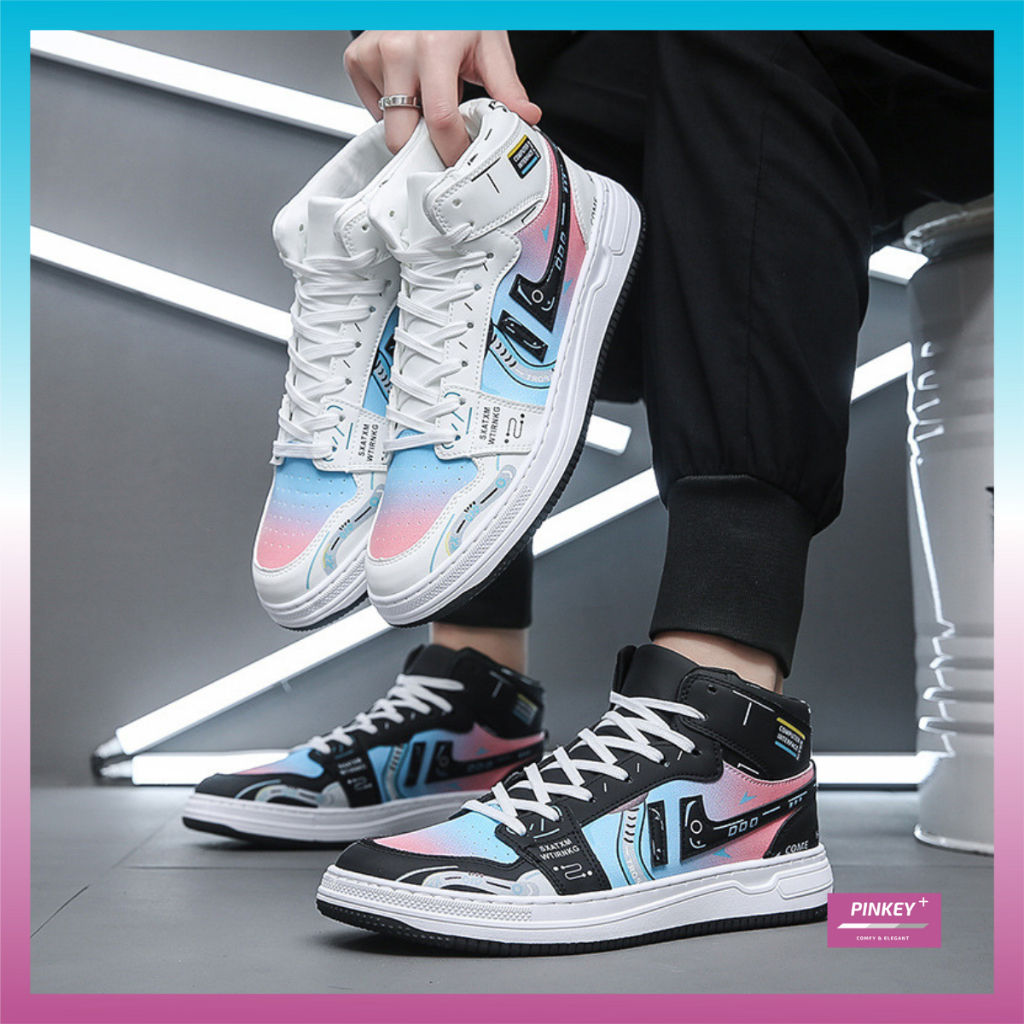 ✅PINKEY F010 Sepatu Sneakers Pria - wanita Import Kasual Premium Sporty Kekinian