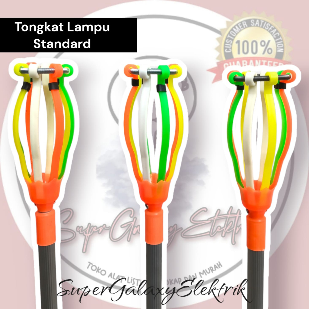 TONGKAT LAMPU STICK TONGKAT PEMASANG PENGGANTI LAMPU STIK LAMPU