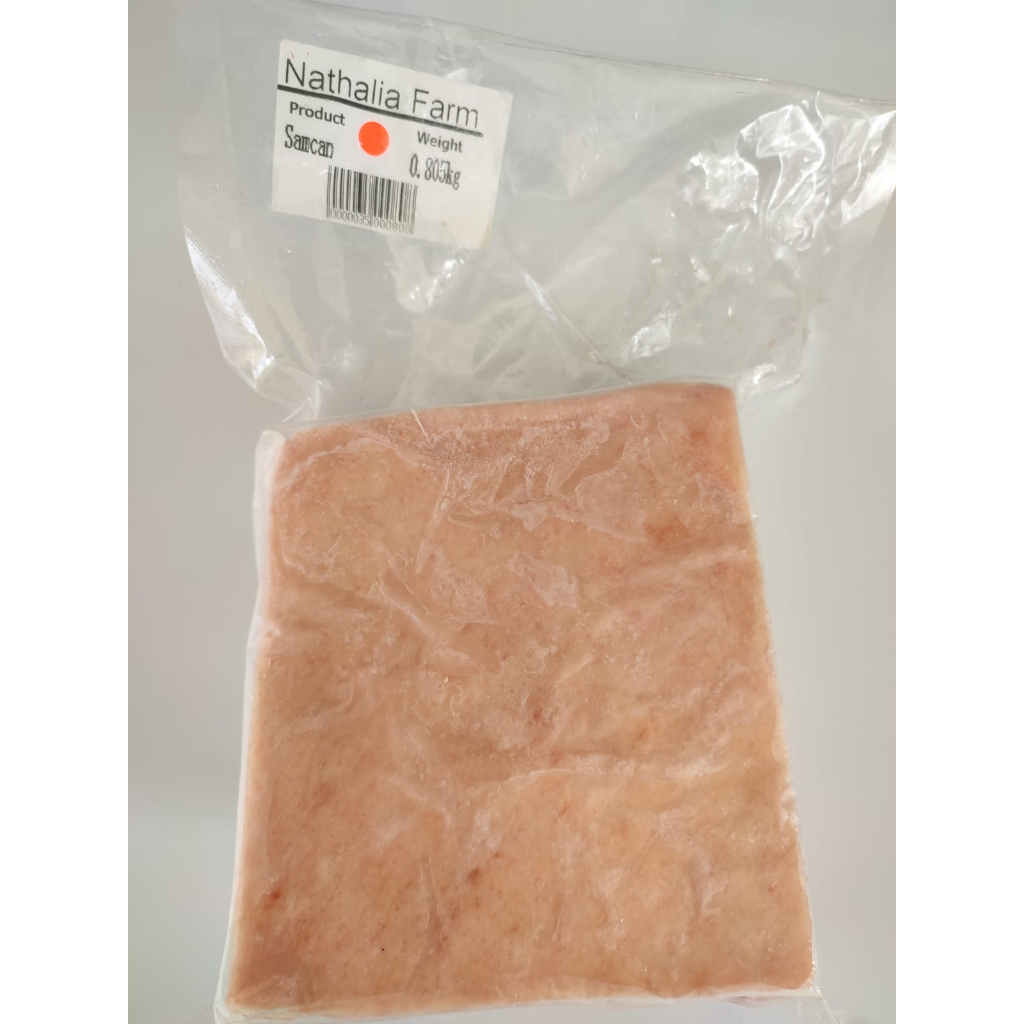 

Samcan Babi ( Lemak Tebal ) - Pork Belly - Daging babi Organik