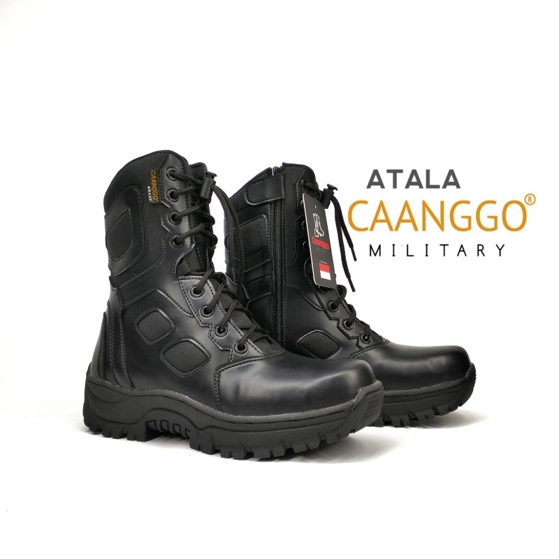 Caanggo -Sepatu pdl tactical outdoor boots safety C-2ATL HITAM