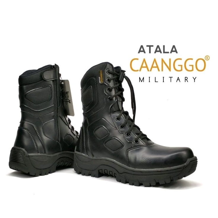 Caanggo -Sepatu pdl tactical outdoor boots safety C-2ATL HITAM