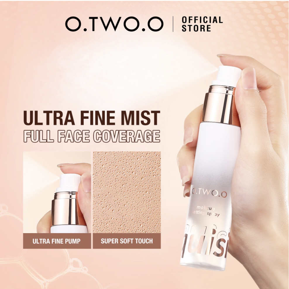 O.TWO.O Fine Mist Moisturizing Spray Makeup - Setting Lock Makeup Long-lasting Moisturizing | O TWO O