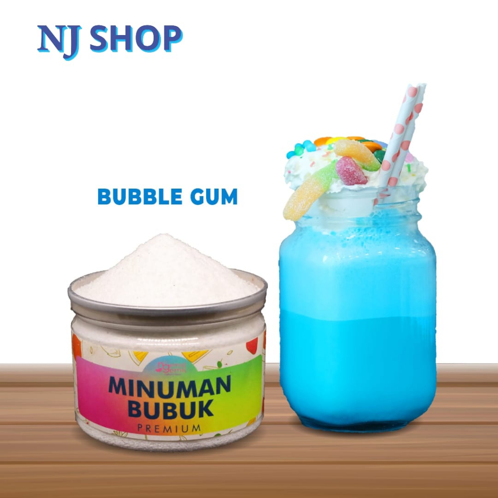 

[Powder Drink] - Can Bubuk Minuman Bubble Gum Powder Kualitas Premium