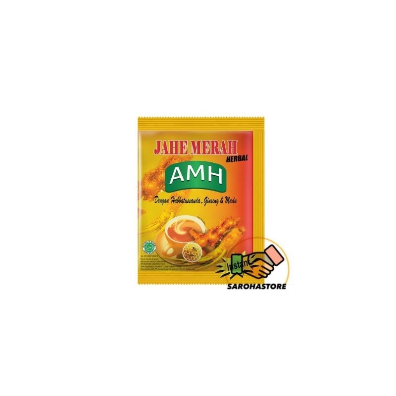 

AMH Jahe Merah Herbal 1 Renceng Isi 10 pcs