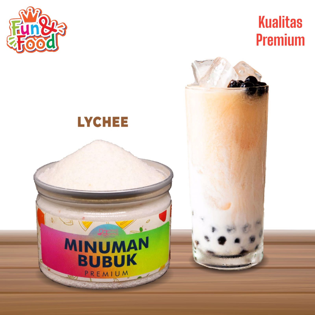 

Can Bubuk Minuman Lychee Minuman Bubuk Lychee Powder Kualitas Premium