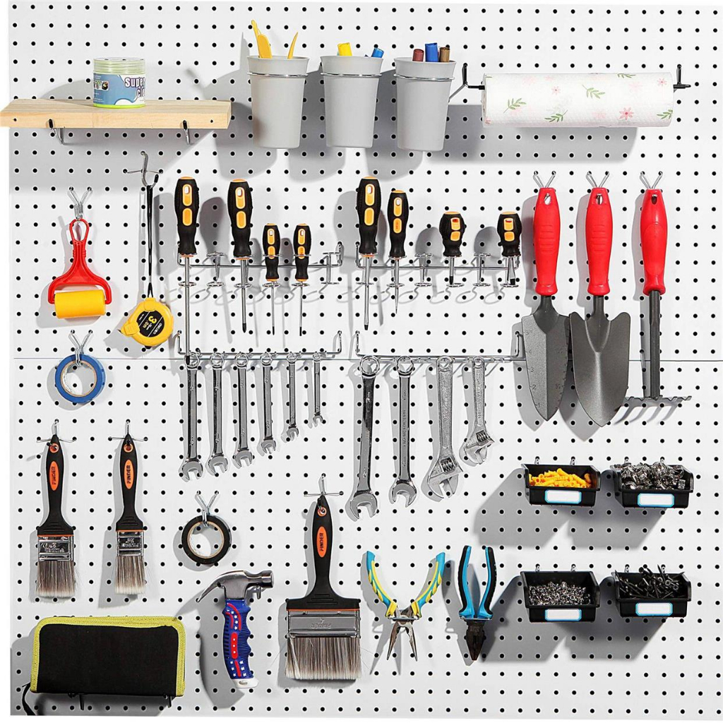 【248 PCS】Pegboard Pengait/Gantungan Pegboard/Hooks Pegboard Assortment