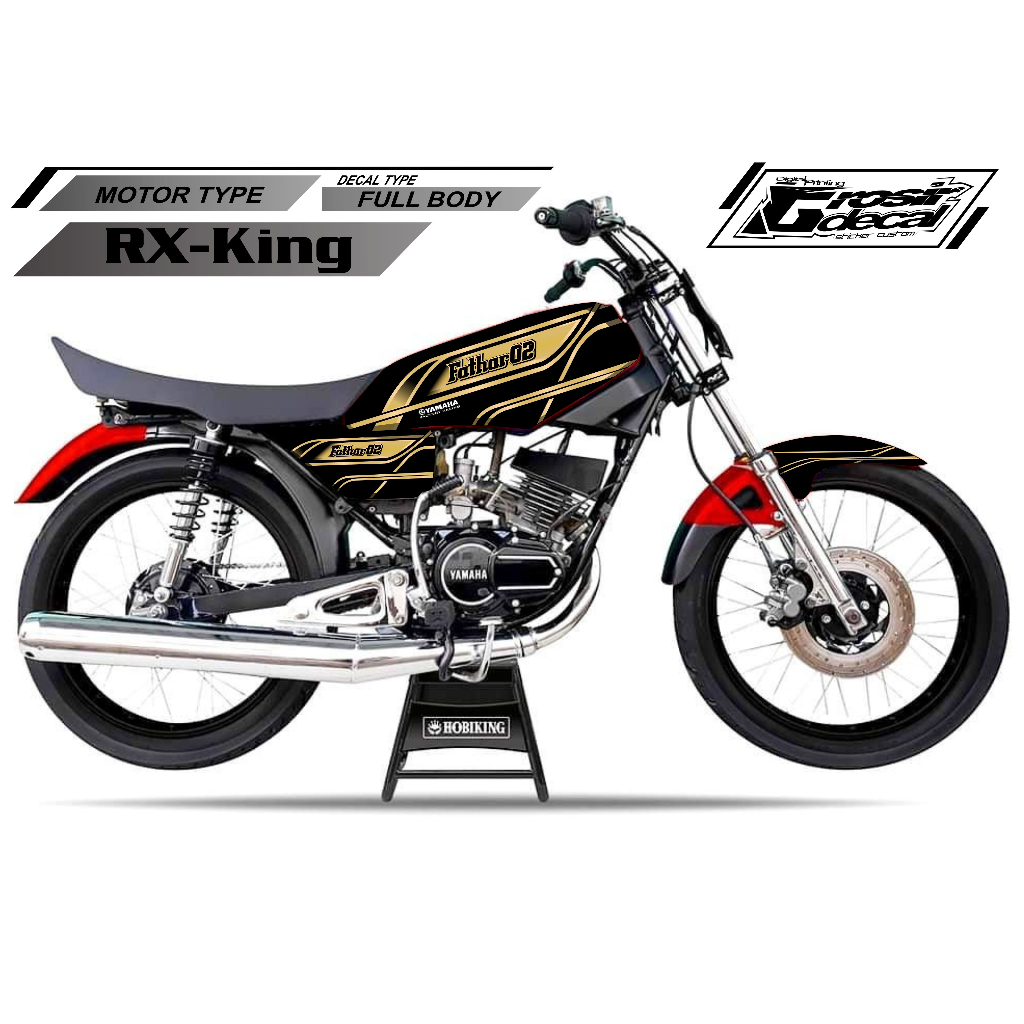 Stiker Striping RX King Full Body Sticker Striping RX King Fullbody