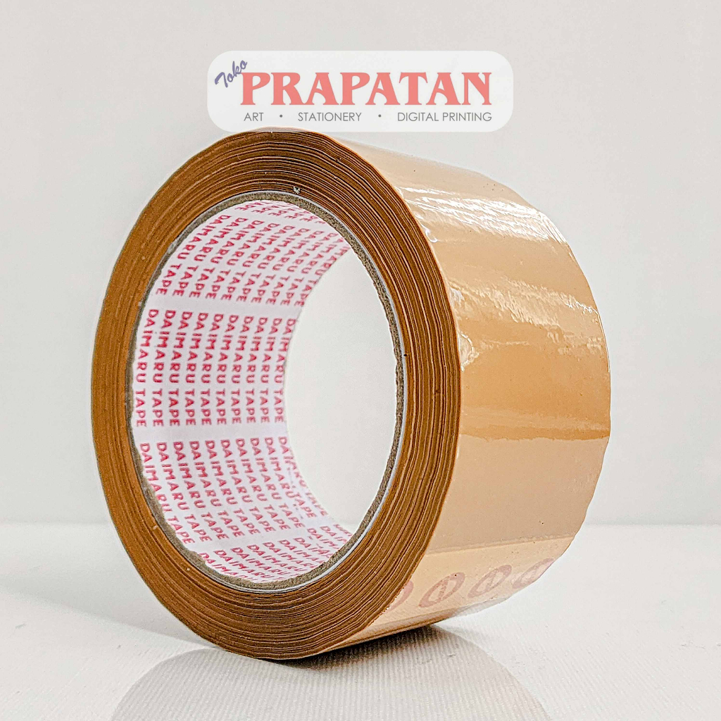 

Daimaru OPP Tape 48mm | Lakban Coklat | Selotip