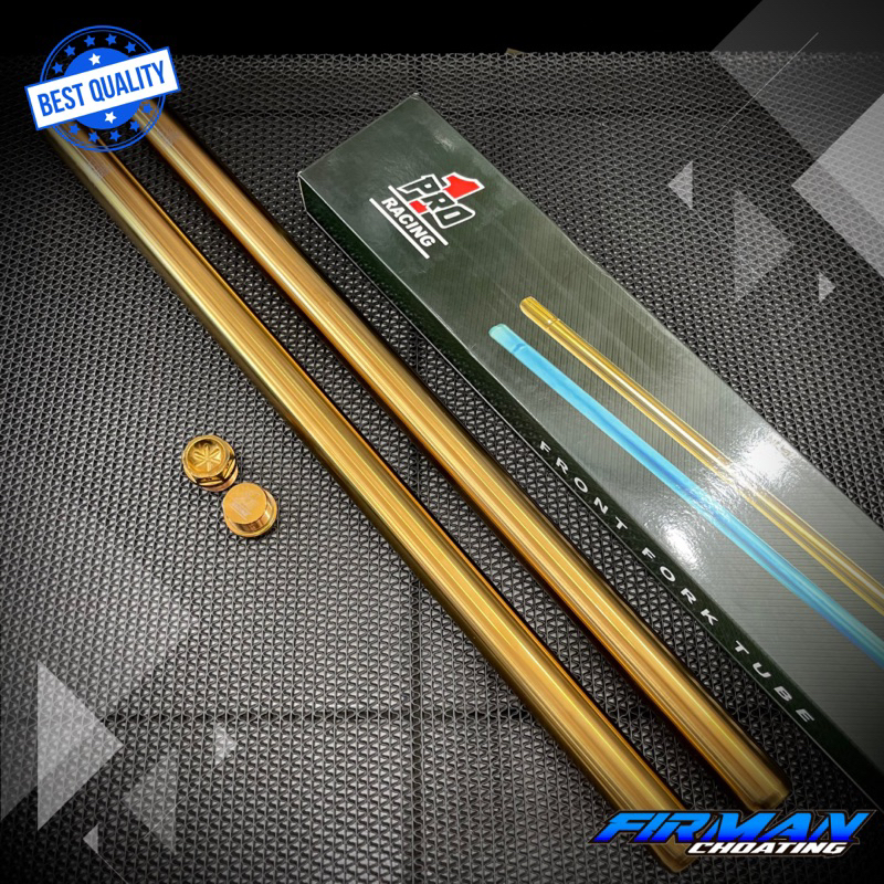 AS SHOCK GOLD RX KING RXS RXK PRO1 30MM HARDCROME GOLD KUALITAS TERBAIK