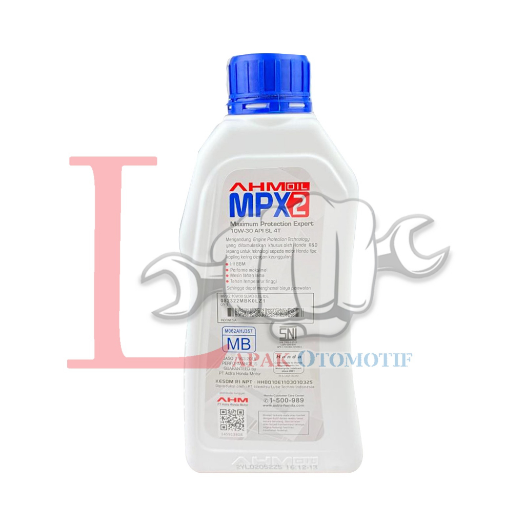 -LOI- PAKET OLI MPX 2 SET AHM GEAR 120M &amp; OLI SPX 2 SET AHM GEAR 120ML