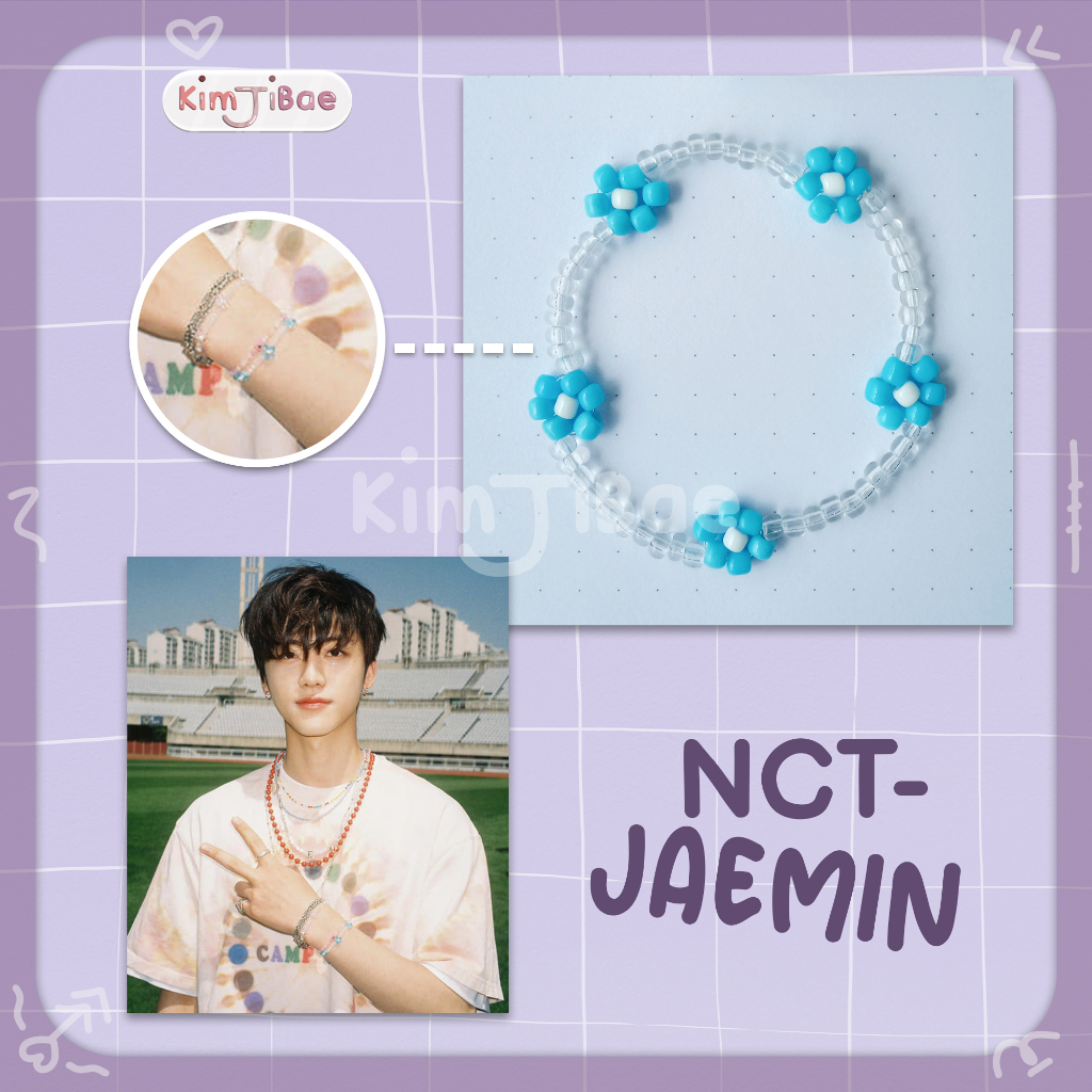 Gelang NCT Jaemin, Beads Bracelet Kpop