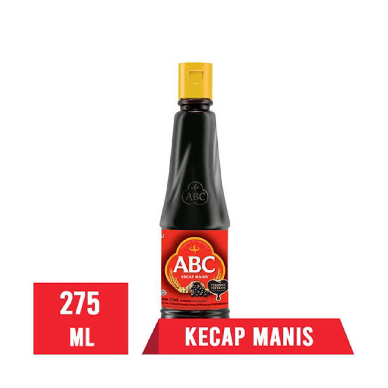 

Kecap Manis ABC 275 ML 4 free bonus