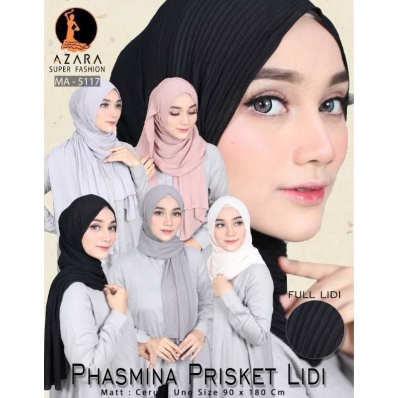 pashmina plisket lidi azara