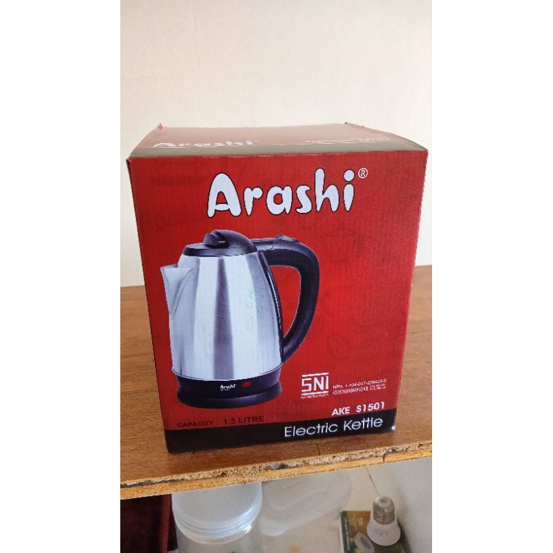 TEKO ARASHI 1.5L | TEKO LISTRIK ARASHI 1.5L | TEKO LISTRIK 1.5L