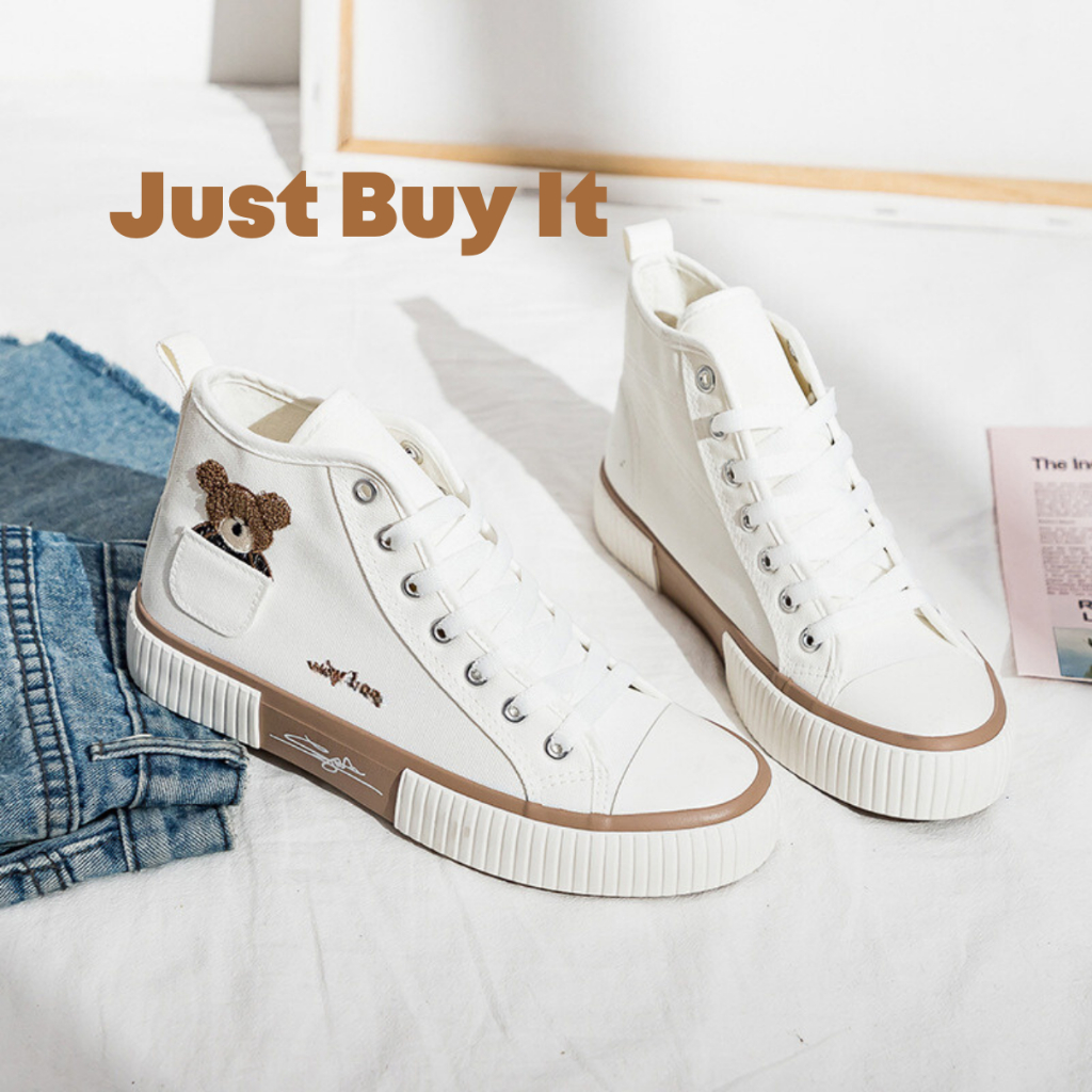 JBI-0255 [ Bisa COD ] Sepatu Sneakers Kanvas Wanita - Sneakers Import - Sepatu Wanita Casual - Sneaker Fashion Terbaru-Sepatu Canvas Wanita Import sytel Korea High Quality