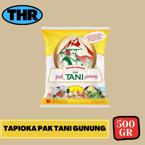 

Tepung Tapioka Sagu Pak Tani Gunung 500gr