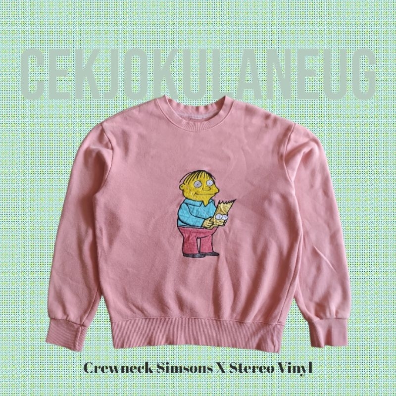 Crewneck Simpsons X Stereo