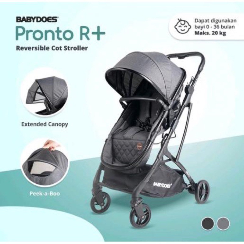 Makassar - Stroller Baby Does / BabyDoes Pronto R+ (Reversible) / Kereta Dorong Bayi