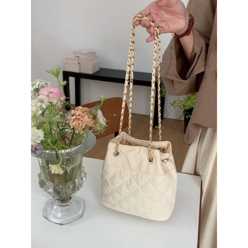 Tas Bahu Wanita Tas Cewek Kecil Shoulder Bucket Bag GC 8660