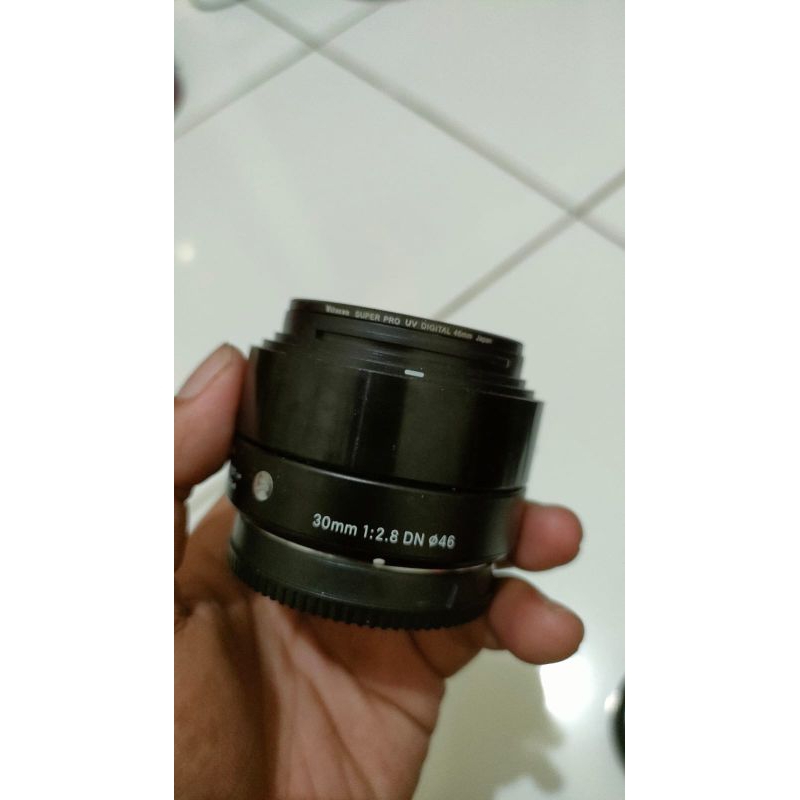 Lensa Sigma 30mm Lumix