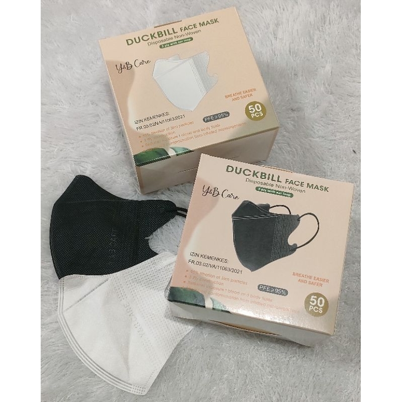 Masker Duckbill Y&amp;B Care  Embost / masker telinga