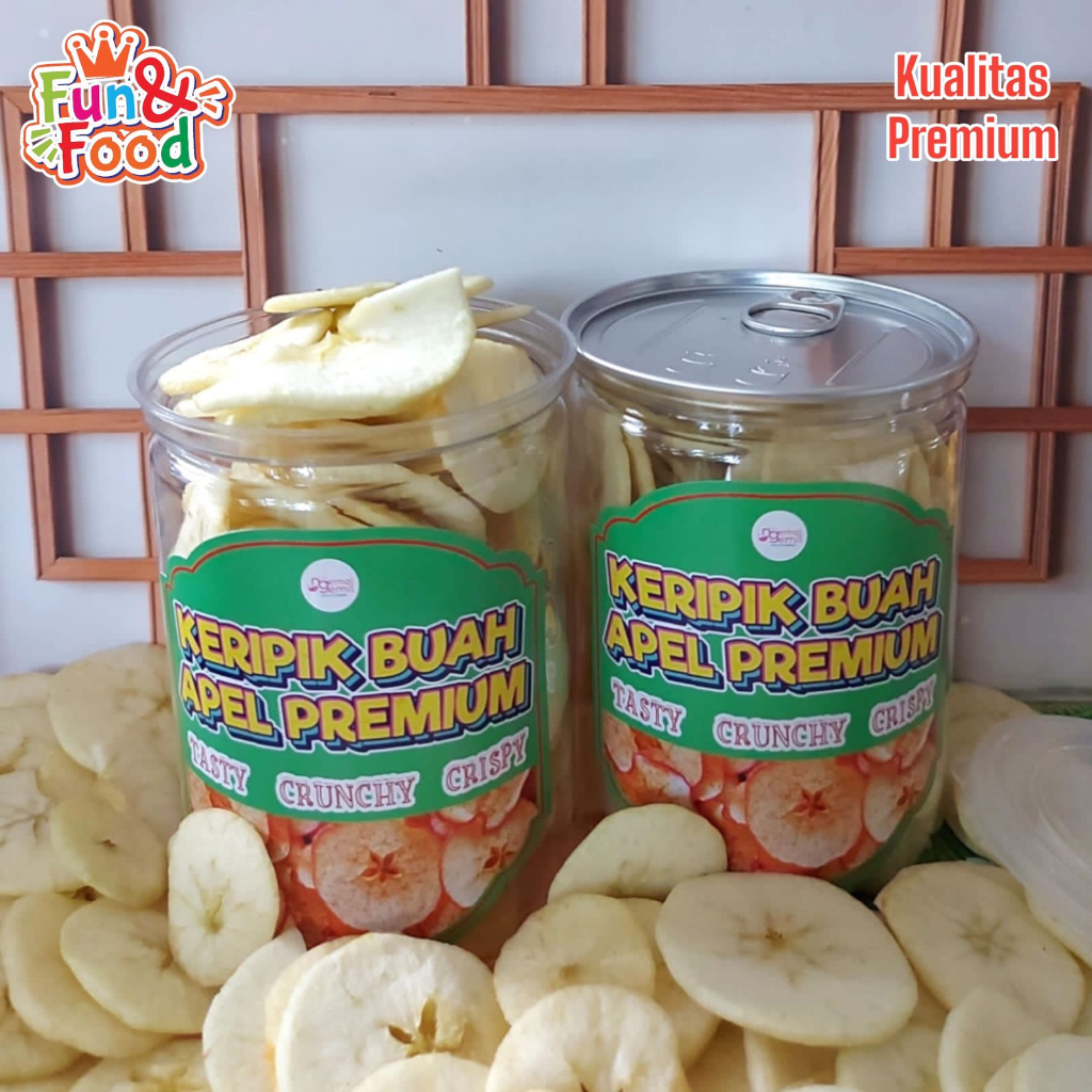 

Can Keripik Apel Apple Chips Kripik Buah Apel Kualitas Premium