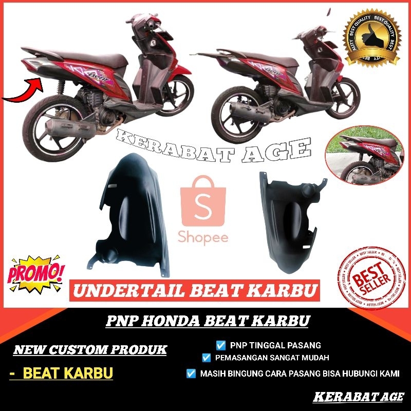 Undertail Under tail beat karbu Modifikasi aksesoris variasi custom