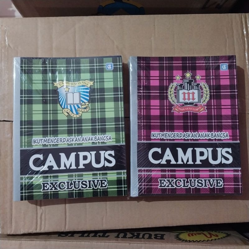 

Buku Tulis Campus 38 Lembar Ukuran Kecil isi 10 Buku