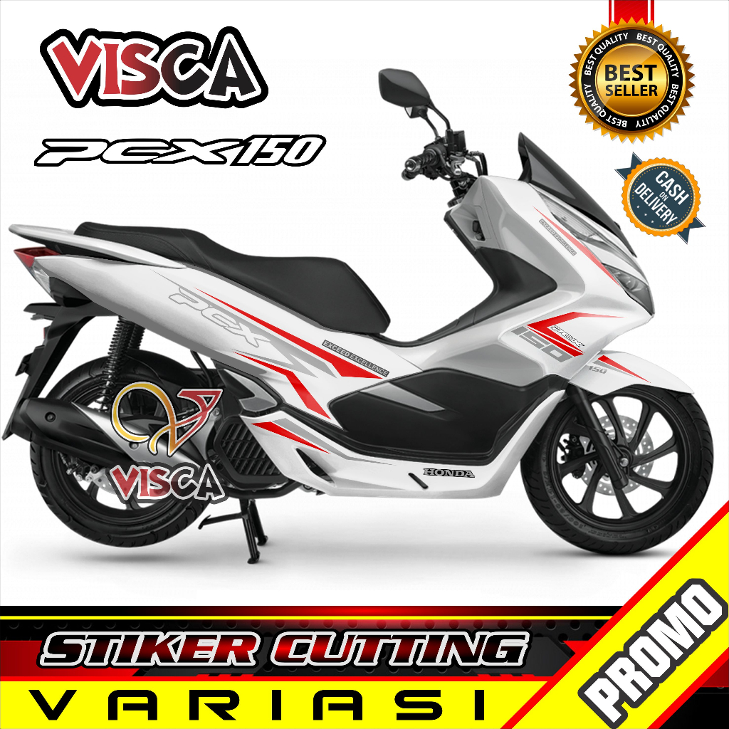 Striping Cutting Stiker PCX 150 Stiker PCX 150  striping PCX 150 Stiker Cutting PCX 150 V LES1