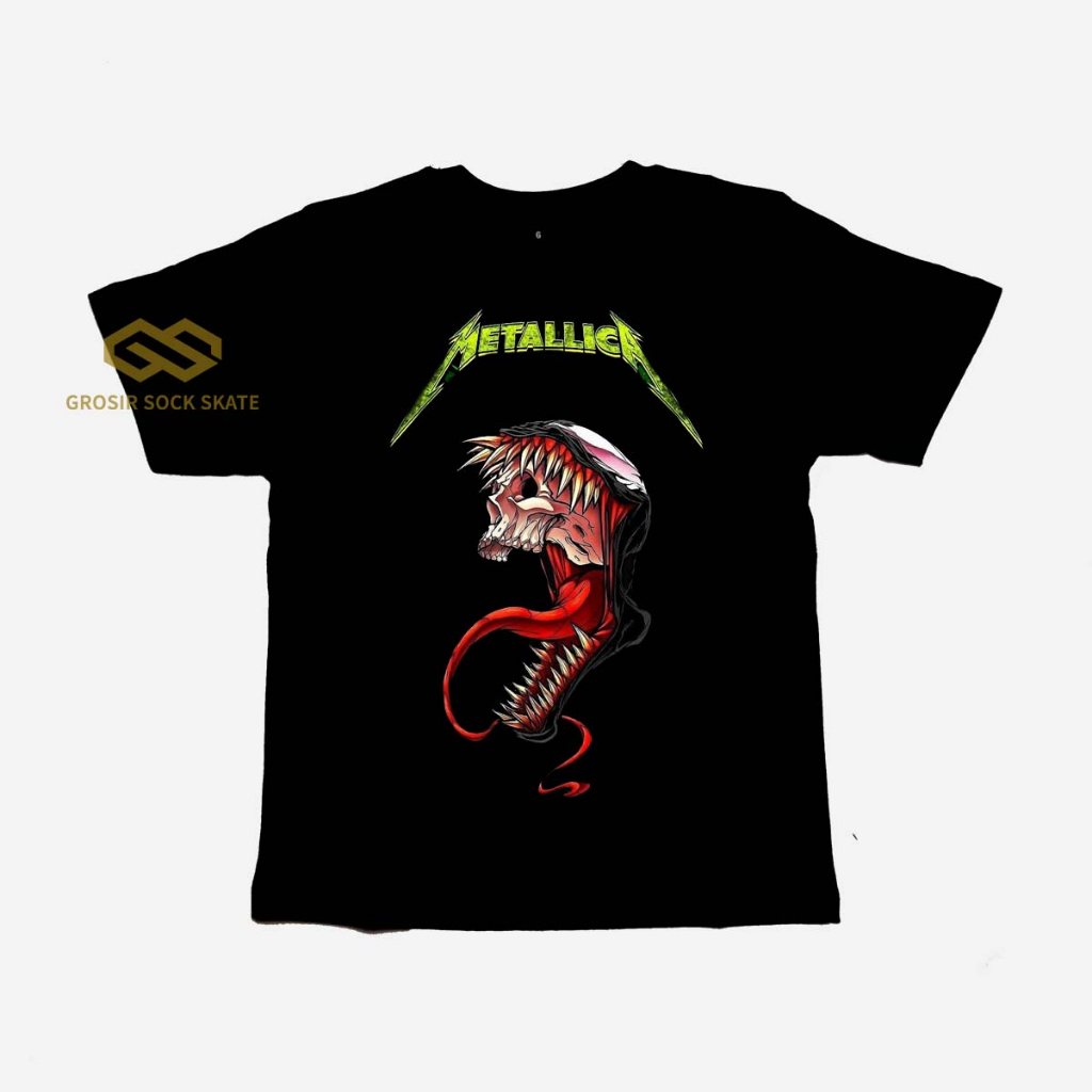 KAOS BAND ANAK/ KAOS MUSIK METALLICCA USIA 1-12 TAHUN