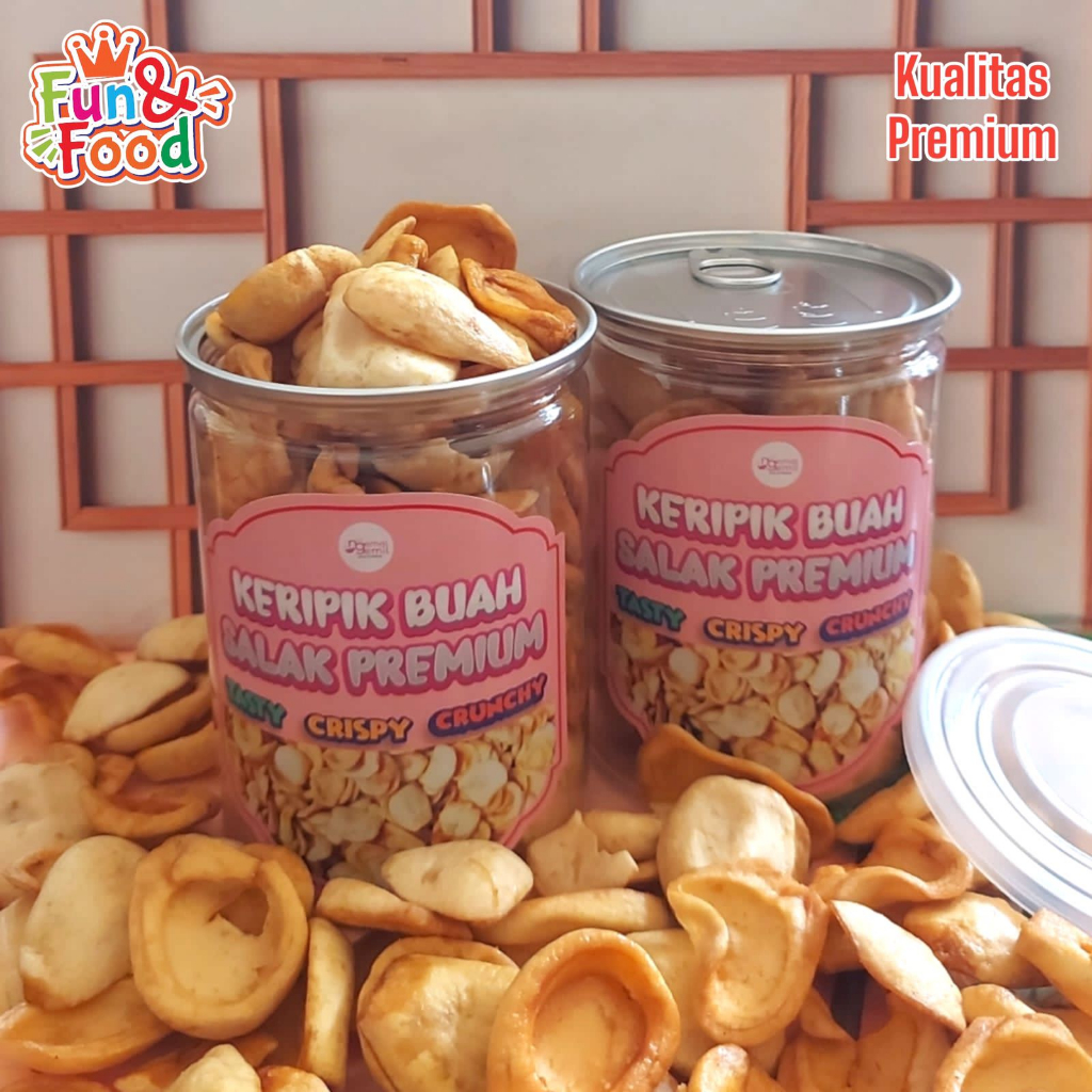 

Can Keripik Salak Snakefruit Chips Kripik Buah Salak Kualitas Premium