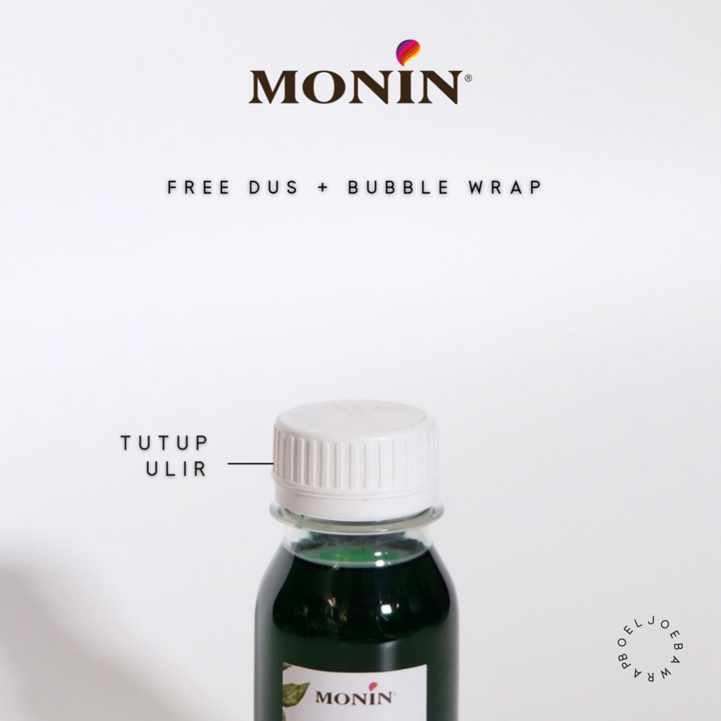 Monin Green Mint Syrup Repack [30, 50, 100] g